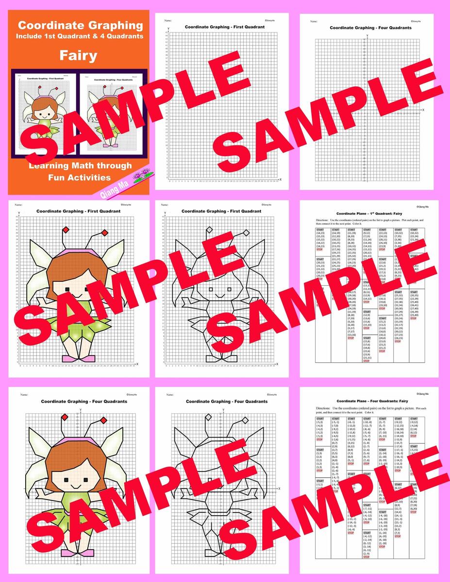 Halloween Coordinate Plane Graphing Picture Fairy Classful Fairy Coloring Pages Coloring Sheets Of Fairies Free Printables Lettering SVG Files Tools Apps