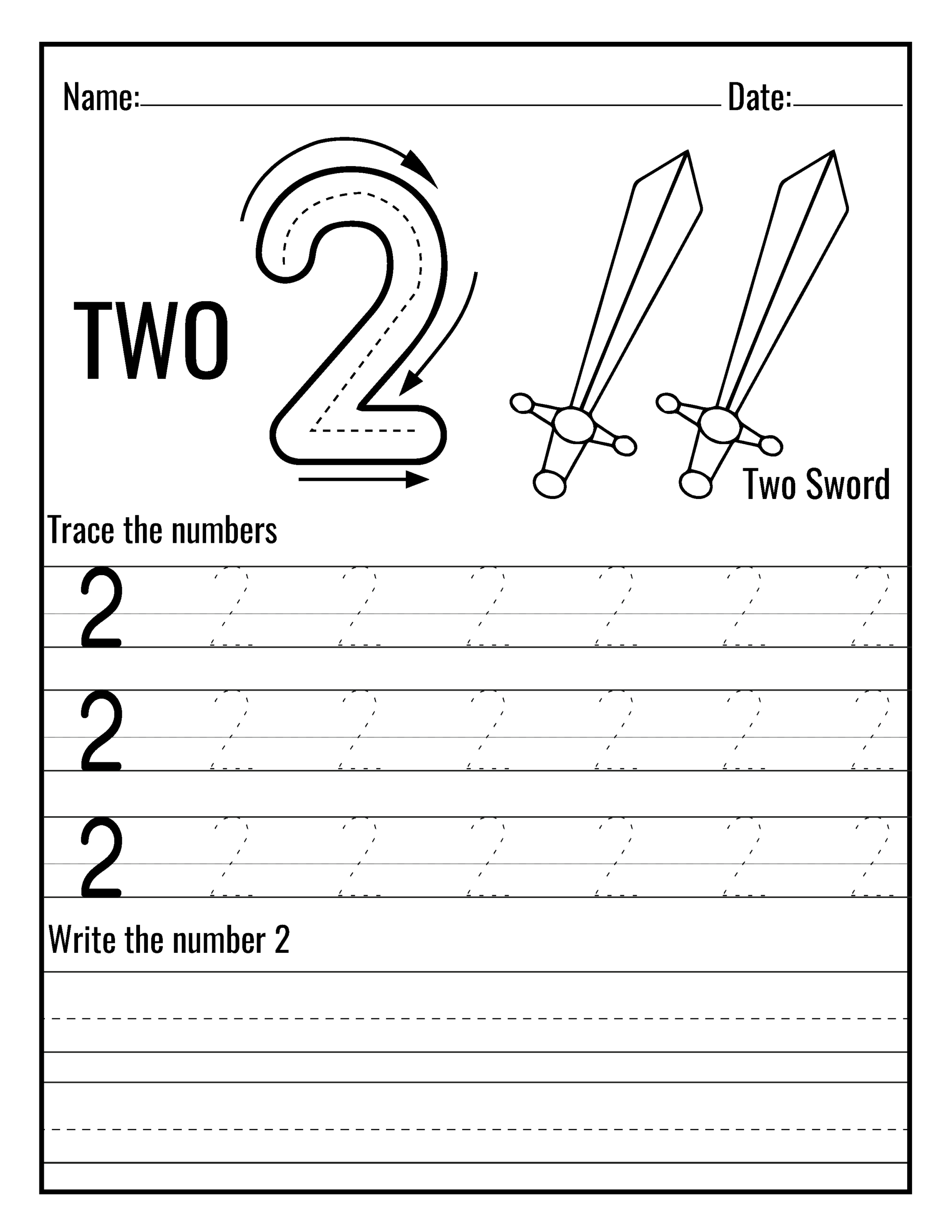 Help Your Kids Learn Numbers With 1 10 Number Tracing Prek Worksheets Made By Teachers Preschool Numbers 1 10 Worksheets Tracing And Coloring No Prep Made By Teachers