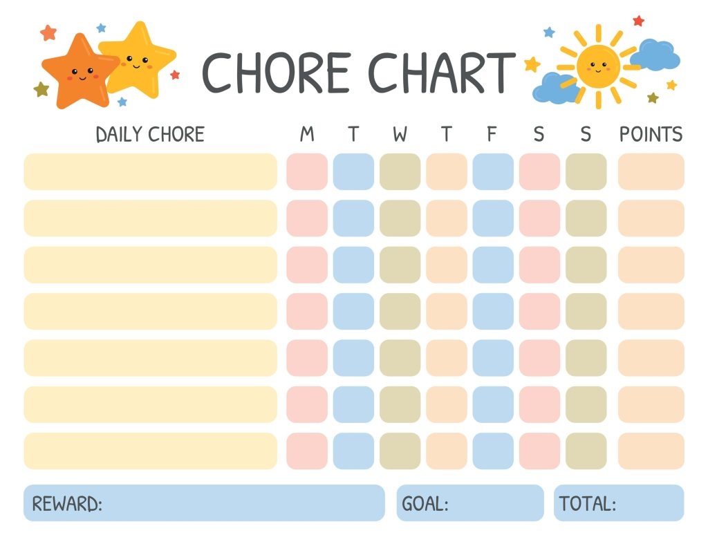 How To Use A Behavior Charst For Kids Free Printables Findmykids Free Printable Customizable Reward Chart Poster Templates Canva