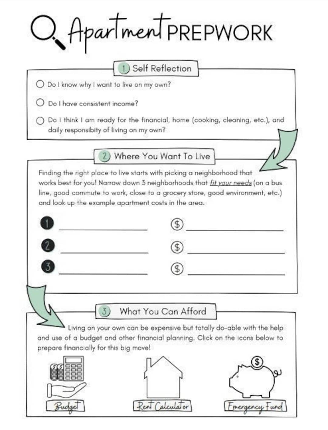 Independent Living Worksheet How To Find An Apartment 6 Pages Includes Hyperlinked Resources Etsy Israel Independent Living Worksheet How To Find An Apartment 6 Pages Includes Hyperlinked Resources Etsy Israel