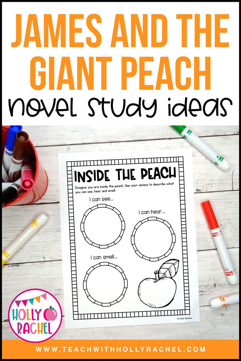James And The Giant Peach Novel Study Activities Teach With Holly Rachel James And The Giant Peach Book Companion Packet For 1st 2nd Grade By Teach Simple