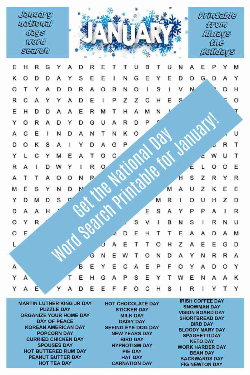 Free January Calendar For PK 4 Printable PDF SKOOLGO