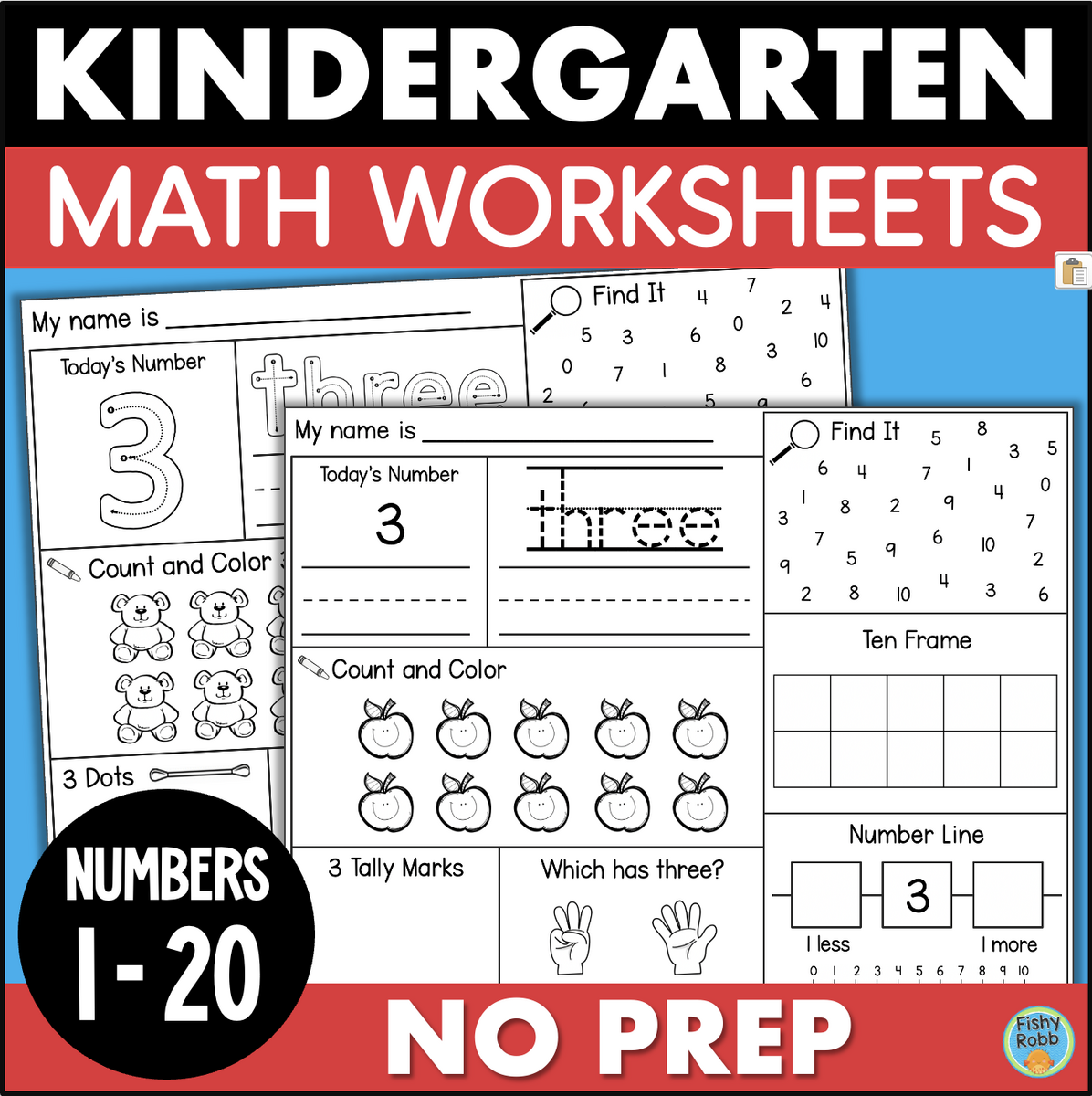 Kindergarten Number Of The Day Worksheets 1 To 20 Made By Teachers Kindergarten Number Of The Day Worksheets 1 To 20 Made By Teachers