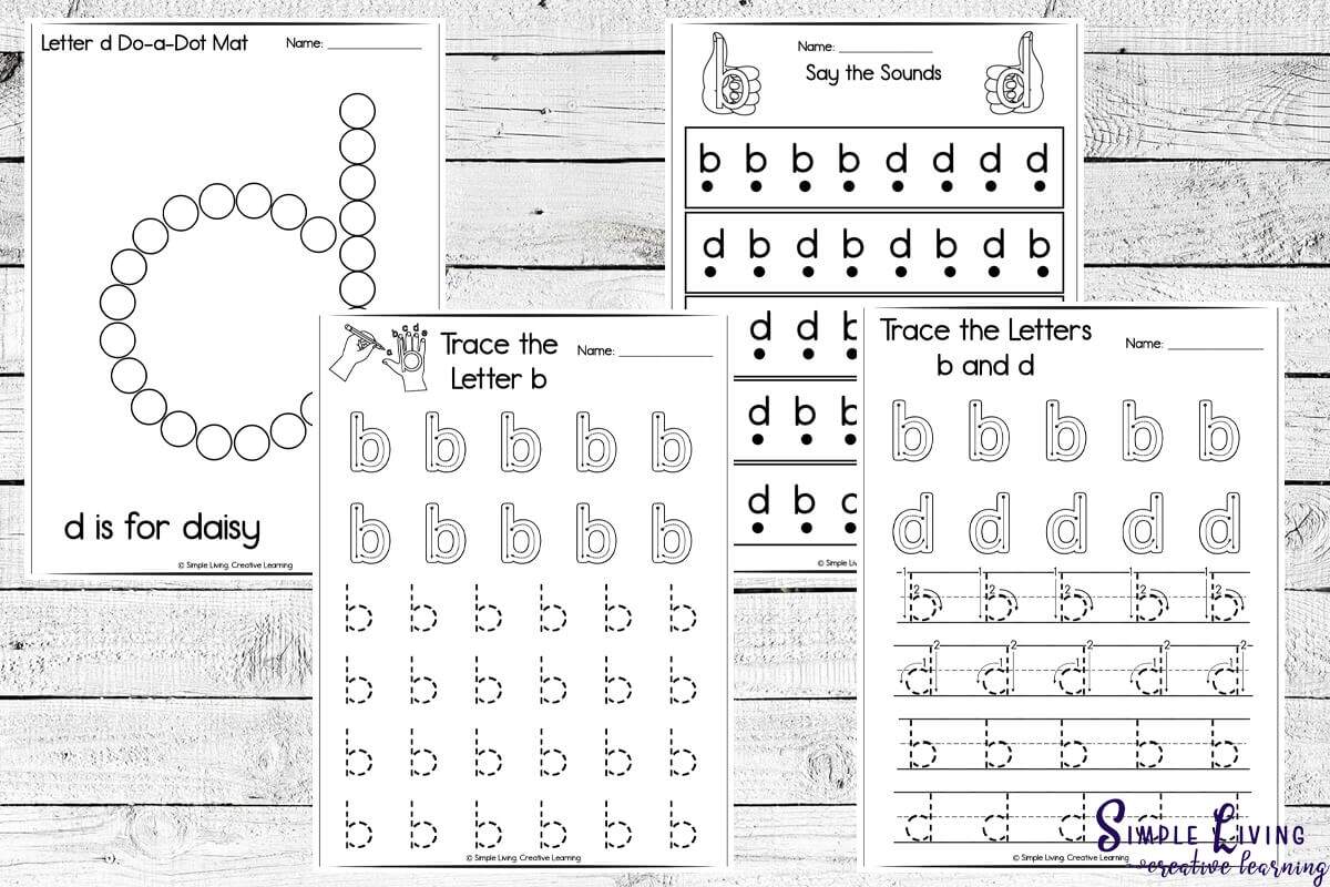 A Quick Guide To B And D Letter Reversals And How To Fix Them Free Printables Included Smart Cookie Printables