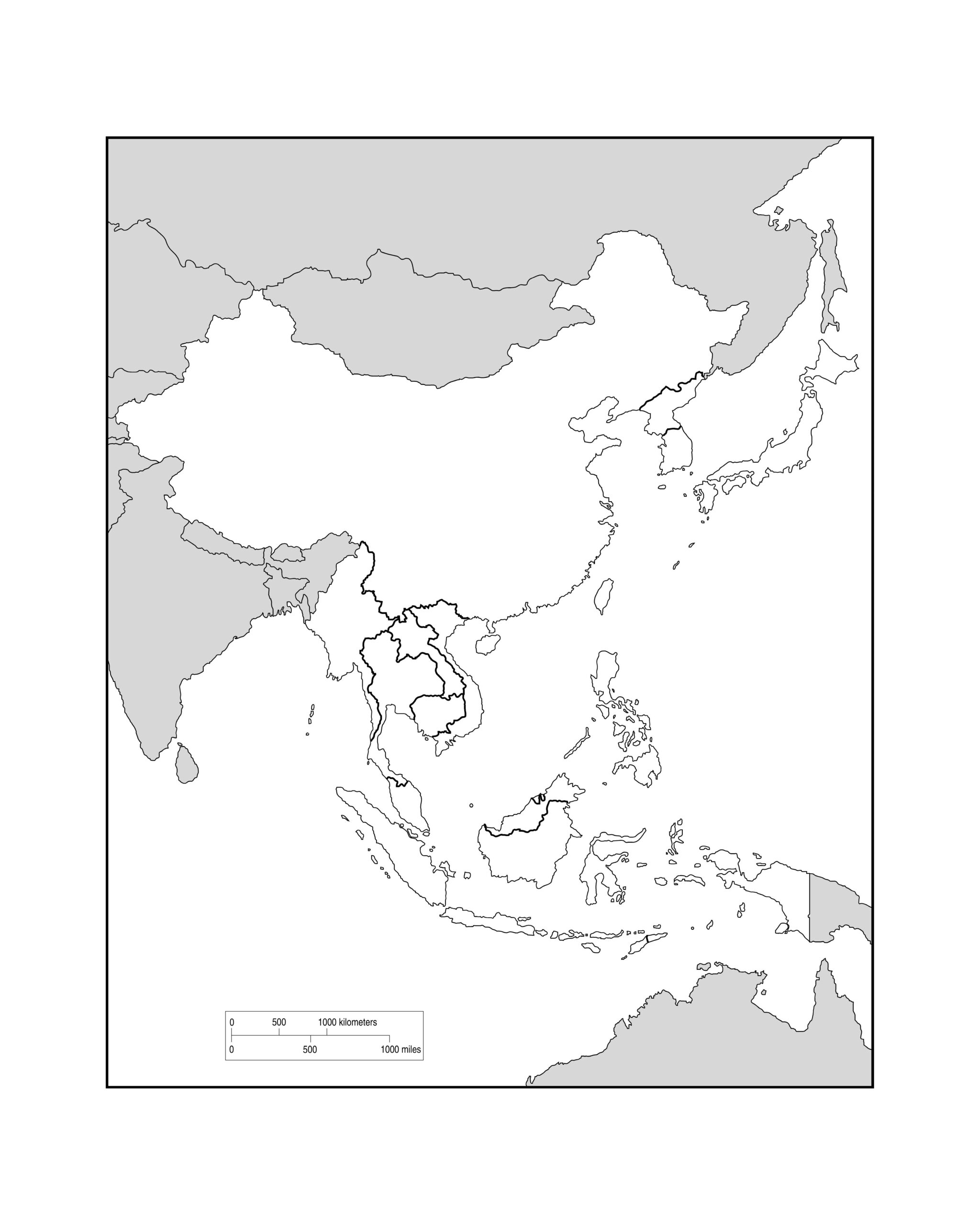 Maps Of Asia Page 2 Maps Of Asia Page 2