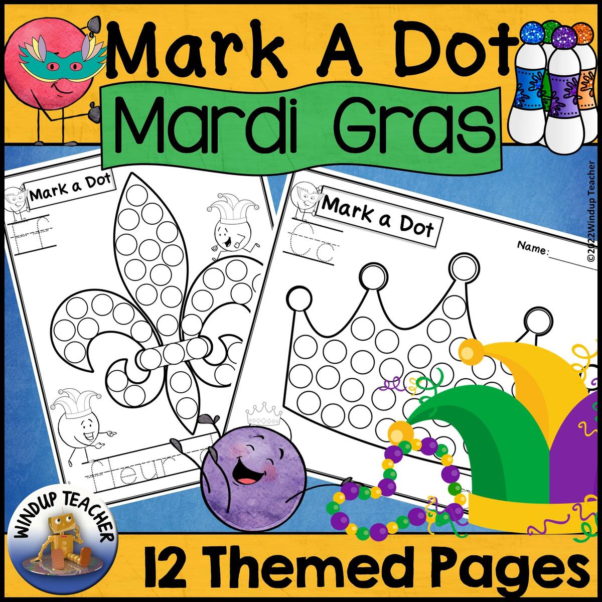 Mardi Gras Bingo Dot Dauber Worksheets Do A Dot Marker Printable Activity Made By Teachers Mardi Gras Bingo Dot Dauber Worksheets Do A Dot Marker Printable Activity Made By Teachers