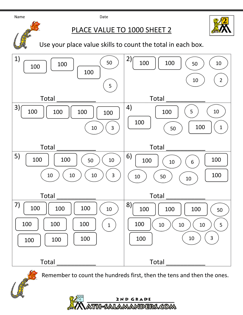 A Grape Place Value Worksheet ArgoPrep