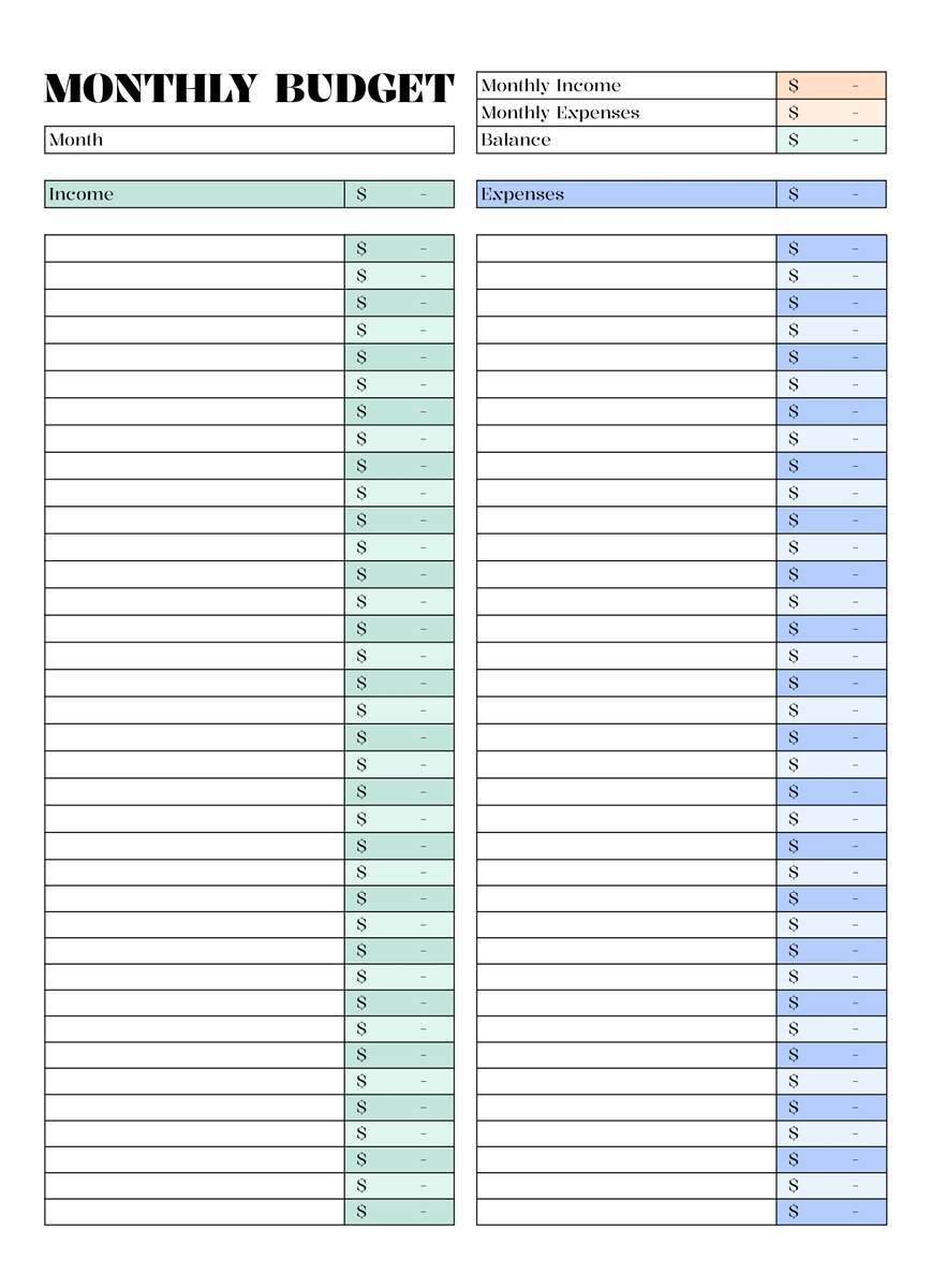 Monthly Income And Expense Sheet Free Google Sheets Excel Template Income And Expense Tracker Printable Expense Tracker PDF Expense Tracker Template Expense Tracker Printable Income Tracker Printable Etsy Israel