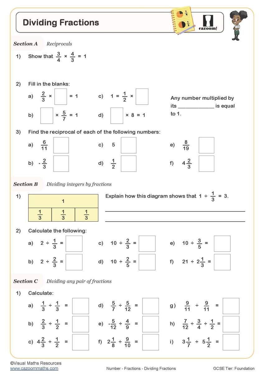 Multiplying And Dividing Fractions Worksheet Printable PDF Worksheets Multiplying And Dividing Fractions Worksheet Printable PDF Worksheets