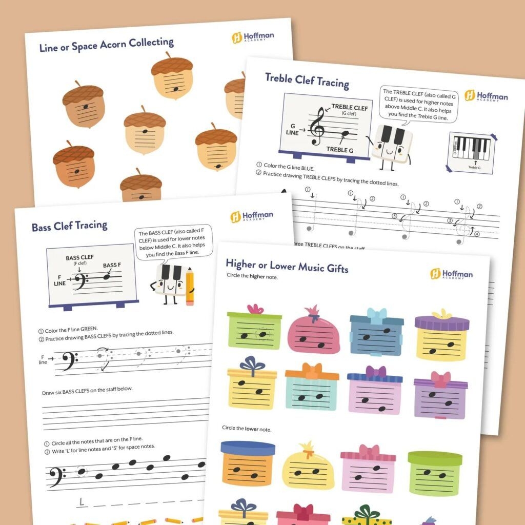 Music Note Identification Free Downloads Hoffman Academy