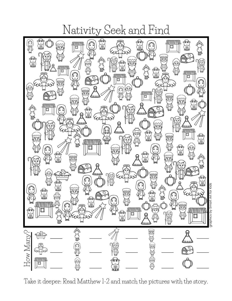 Nativity Seek And Find Created To Play Shop Nativity Seek And Find Created To Play Shop
