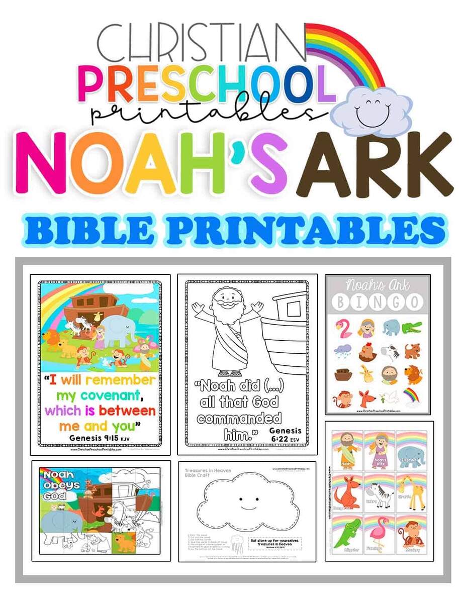 Bible Printables For Preschool The Hollydog Blog