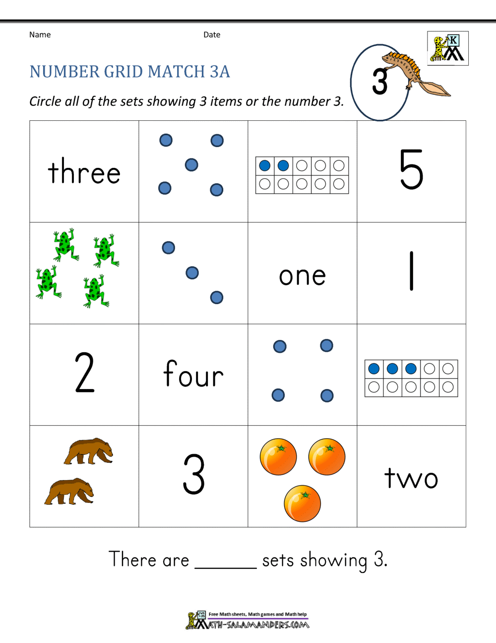 Number 3 Worksheets For Preschool Number 3 Worksheets For Preschool