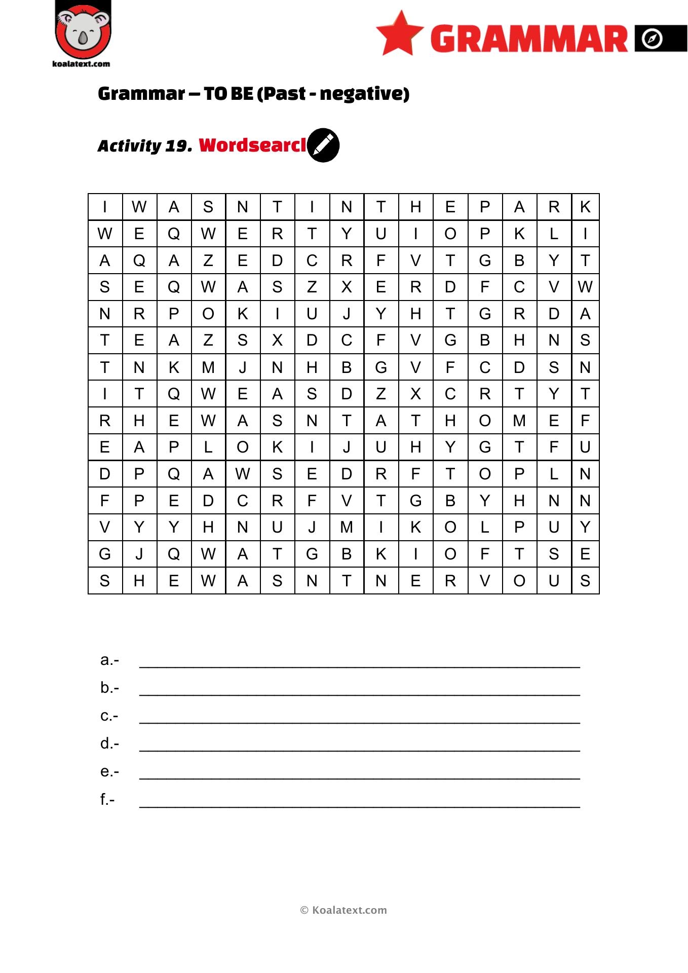 Past Simple To Be Was Were Activity Worksheets Isabel P Rez UDocz Past Simple To Be Was Were Activity Worksheets Isabel P Rez UDocz