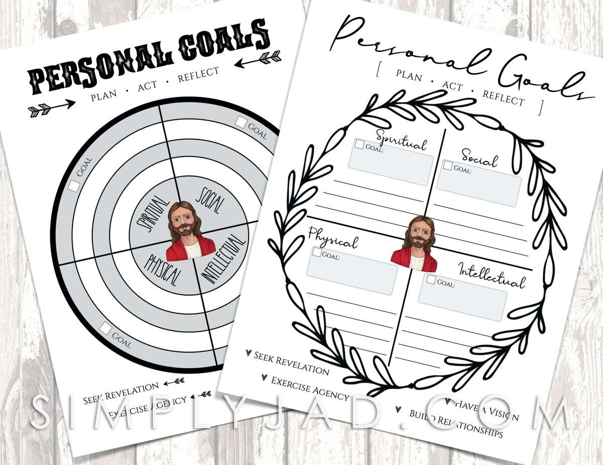 Personal Goals For Children And Youth Plus Free Printable Simply JAD Personal Goals For Children And Youth Plus Free Printable Simply JAD