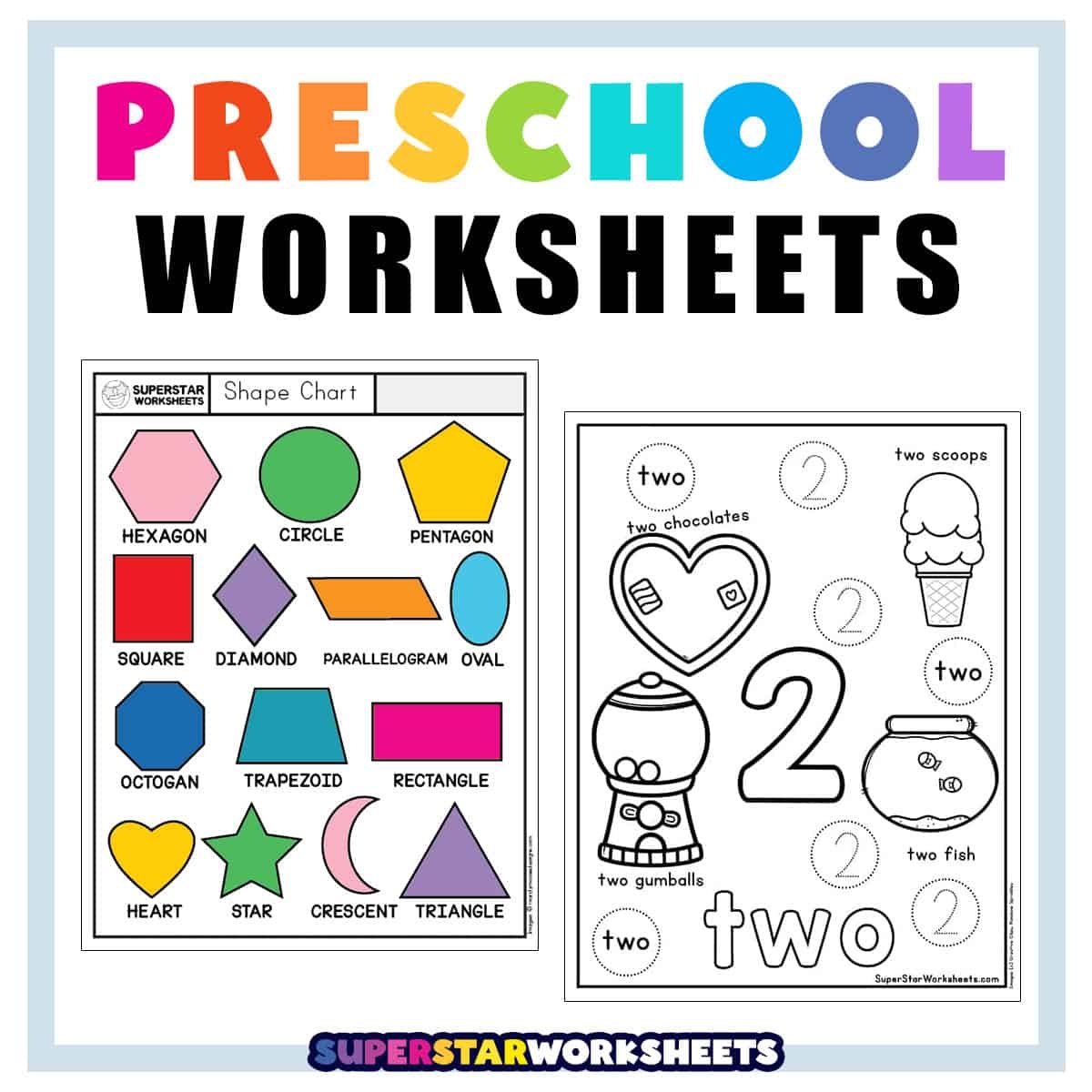 Free Printable Preschool Worksheets Preschool Mom