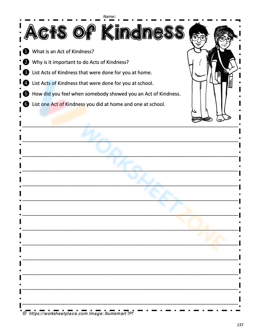 Printable 3rd Grade Kindness Worksheets Download Printable 3rd Grade Kindness Worksheets Download