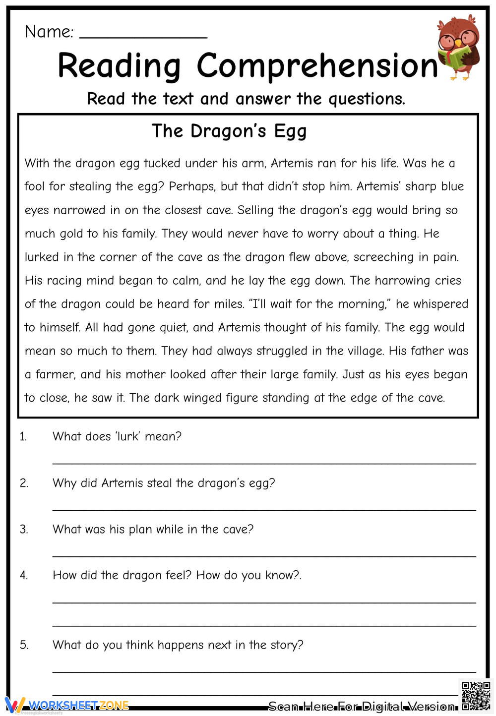 Printable 5th Grade Level M Reading Comprehension Worksheets Printable 5th Grade Level M Reading Comprehension Worksheets