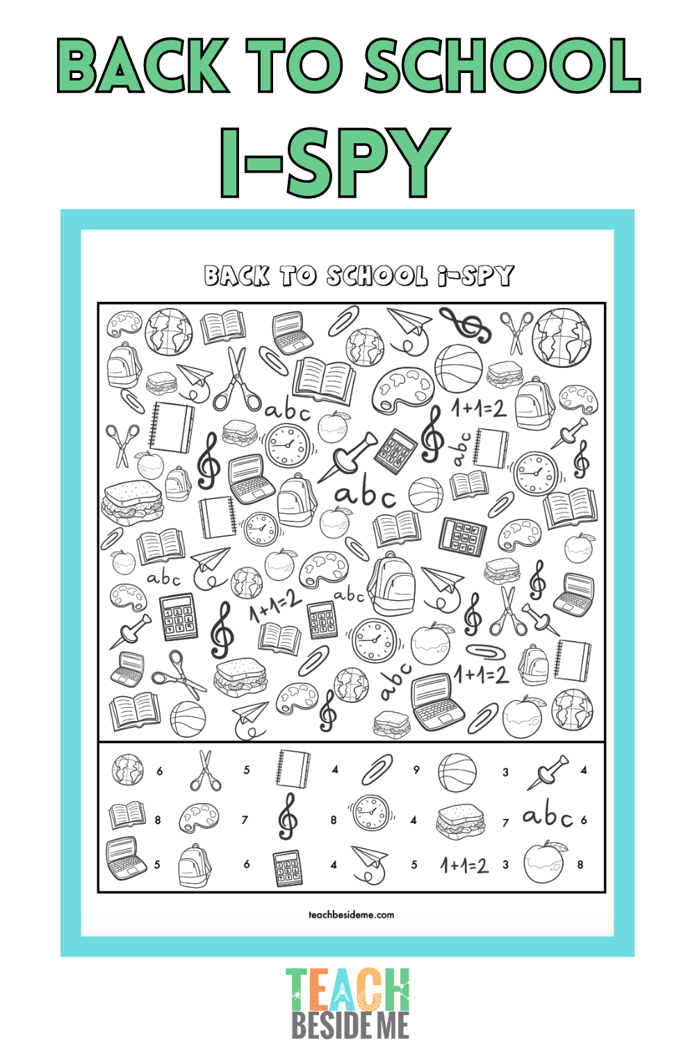 Printable Back To School I Spy Teach Beside Me Free Printable I Spy Thanksgiving Activity Paper Trail Design
