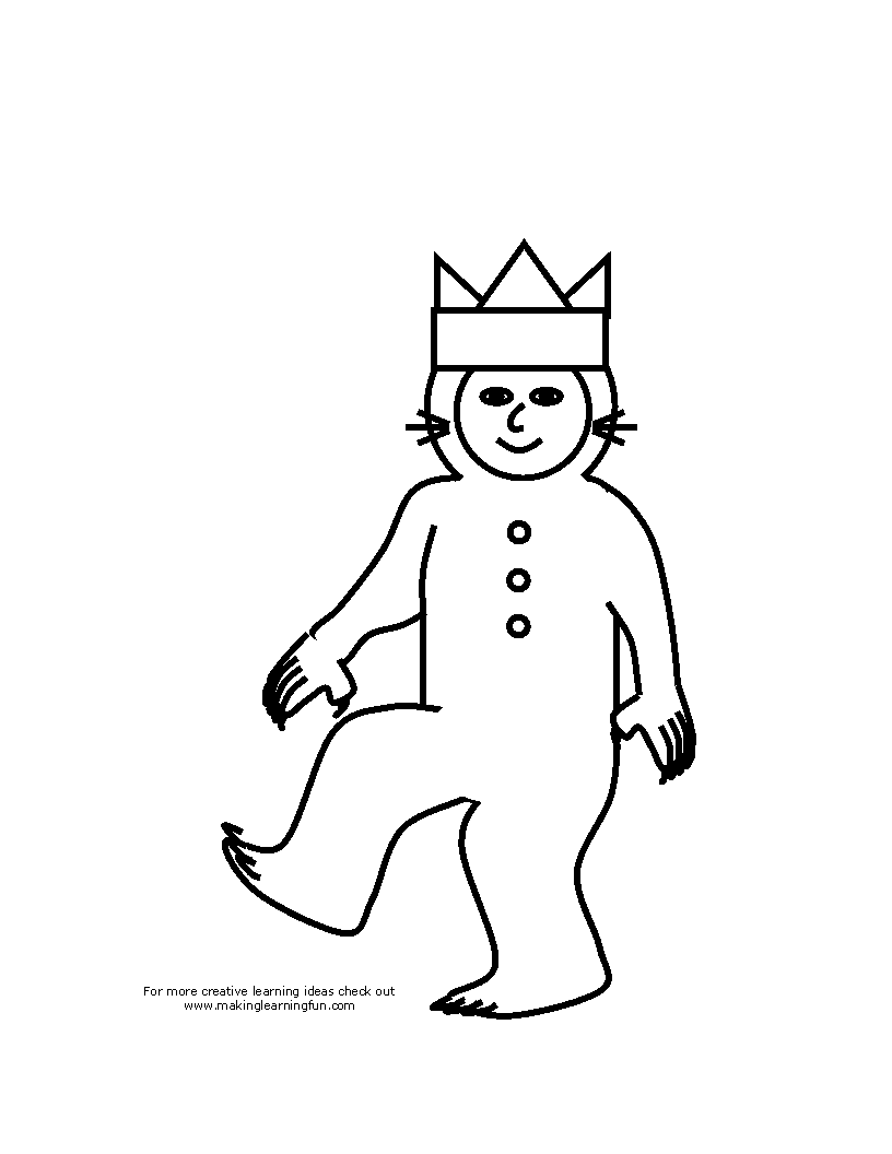 Printable Where The Wild Things Are Characters Printable Party Favors