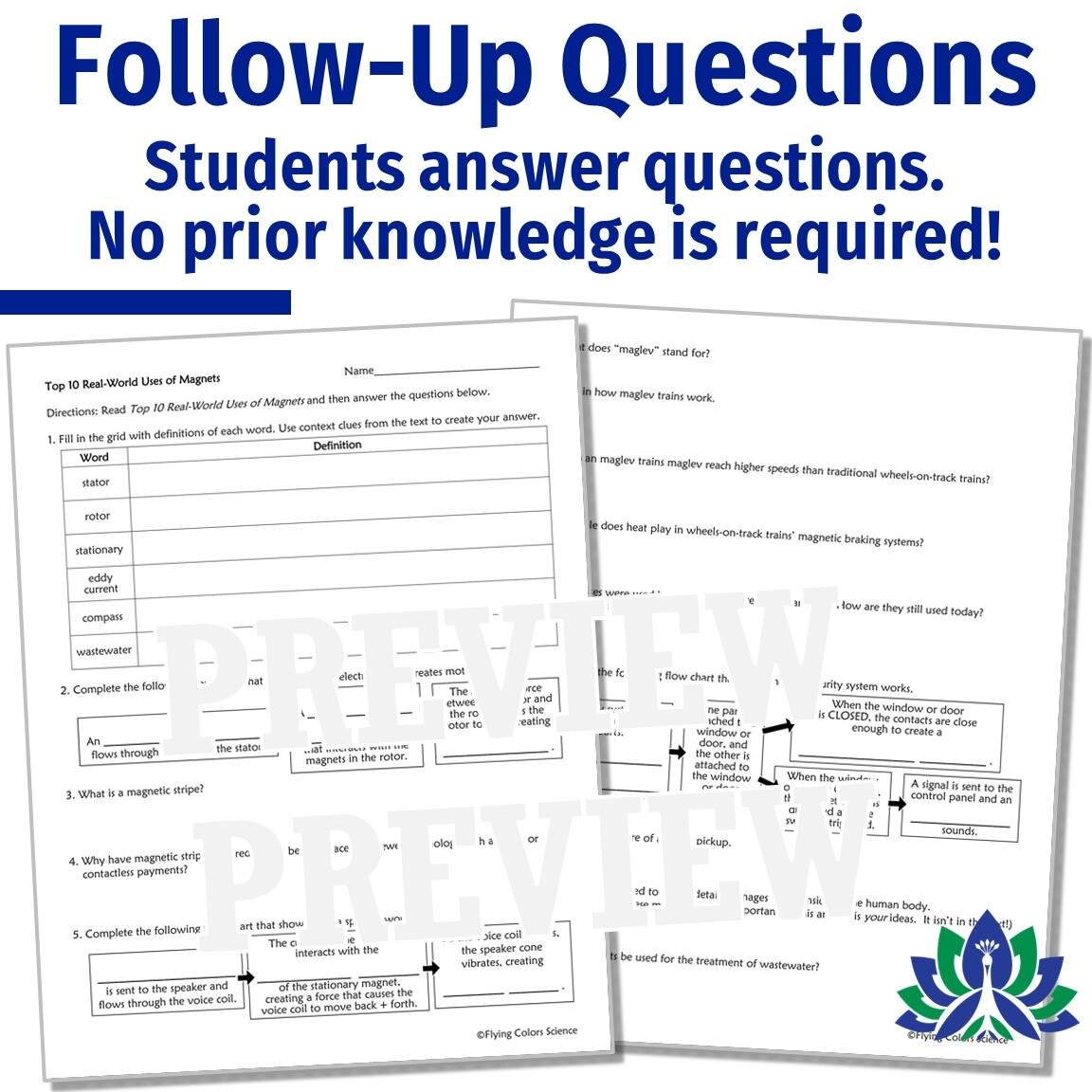 Real World Uses Of Magnets Reading And Worksheet Flying Colors Science Real World Uses Of Magnets Reading And Worksheet Flying Colors Science