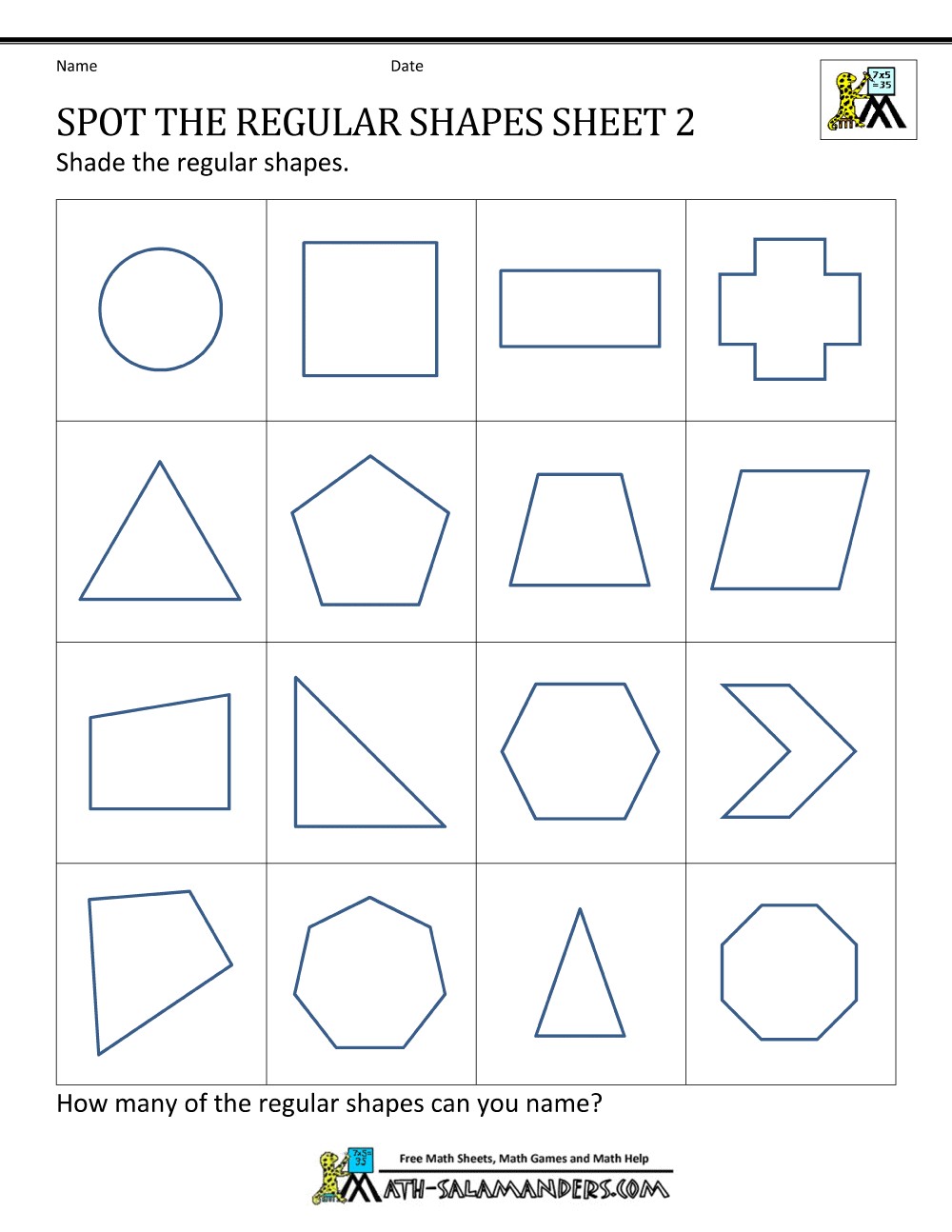 Regular Shapes