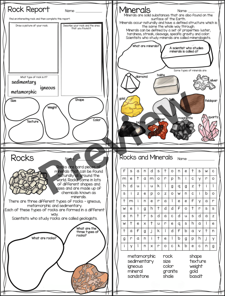 Rocks And Minerals Passages Worksheets Types Of Rocks Rock Cycle Activity Made By Teachers Rocks And Minerals Passages Worksheets Types Of Rocks Rock Cycle Activity Made By Teachers