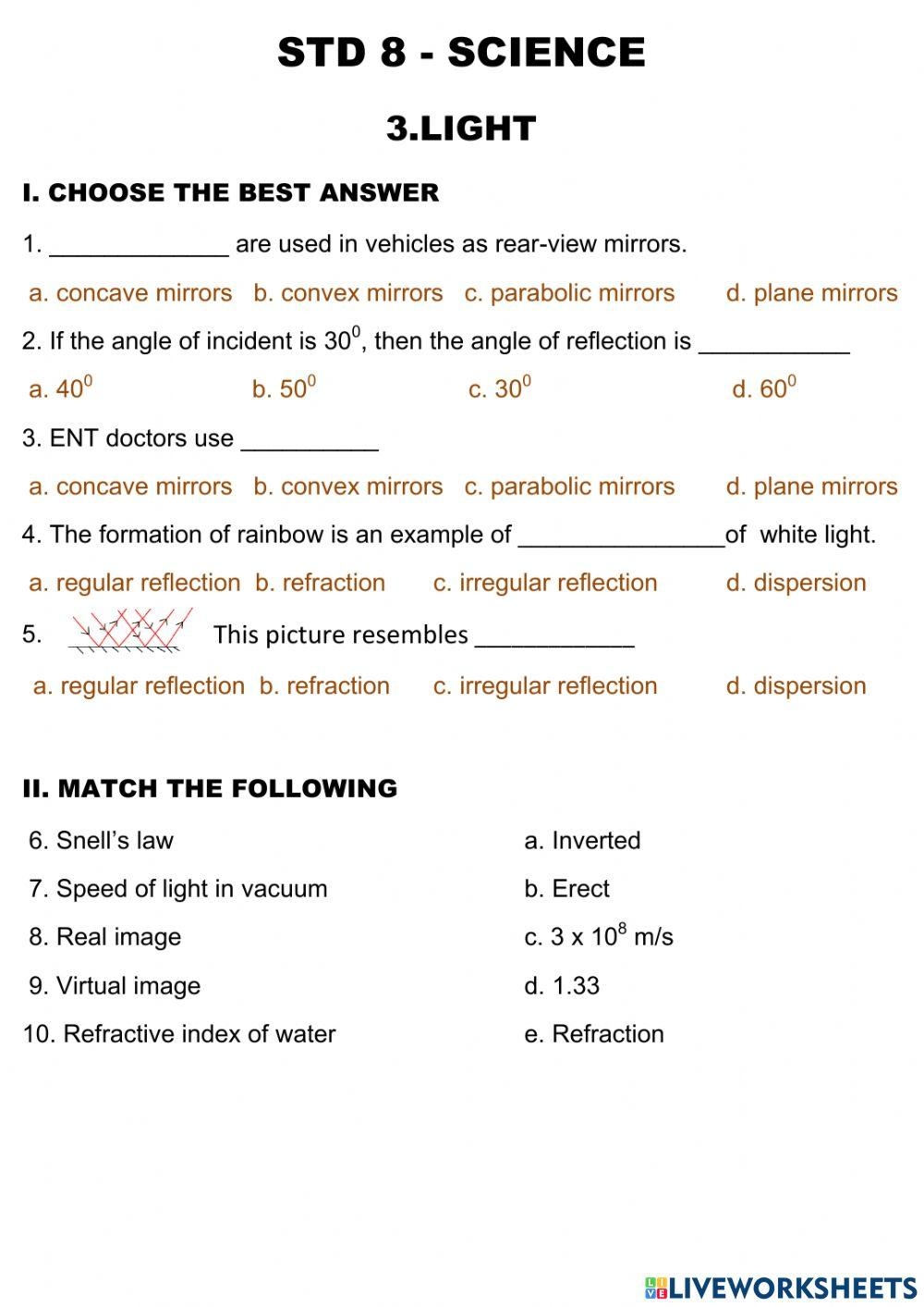 Science Worksheets Word Lists And Activities GreatSchools Worksheets Library