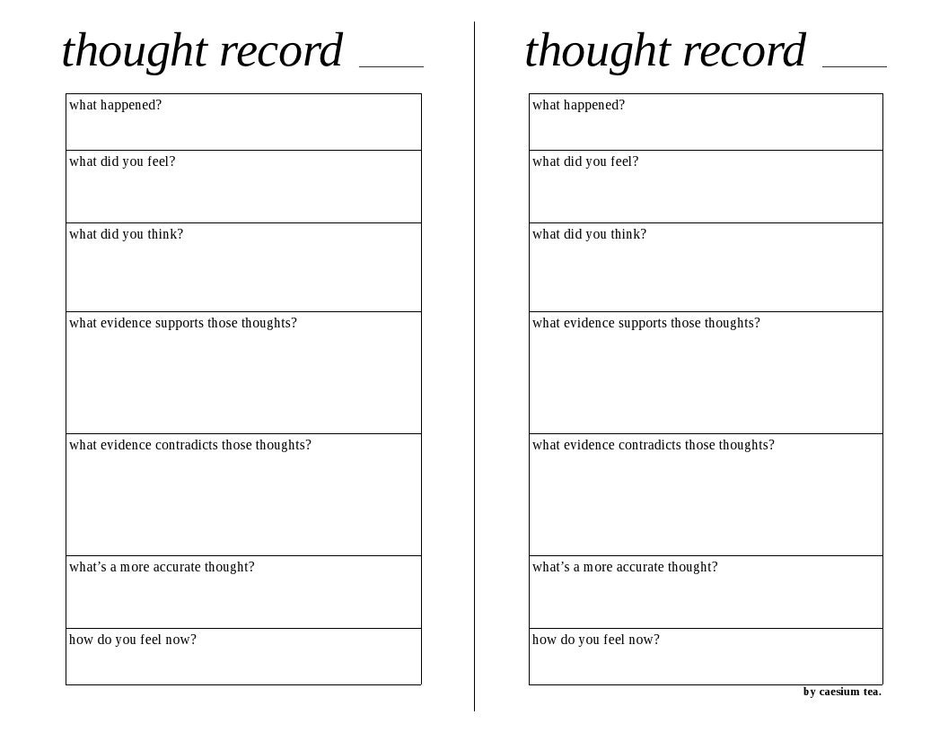 Simple Horizontal Thought Record Worksheet For Cognitive Behavioral Therapy CBT Mental Health Journaling Printable Half Letter Size Etsy Simple Horizontal Thought Record Worksheet For Cognitive Behavioral Therapy CBT Mental Health Journaling Printable Half Letter Size Etsy