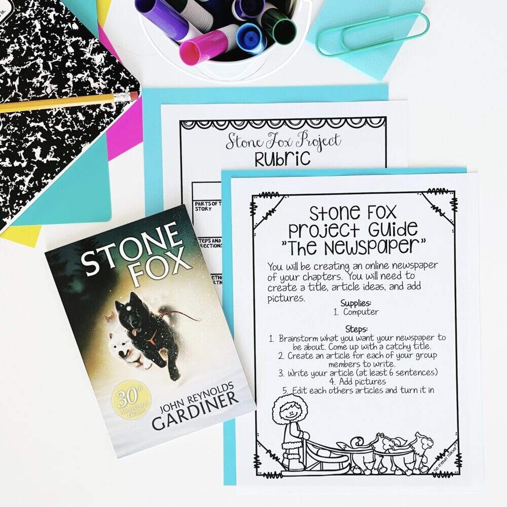 Stone Fox Activities The Friendly Teacher