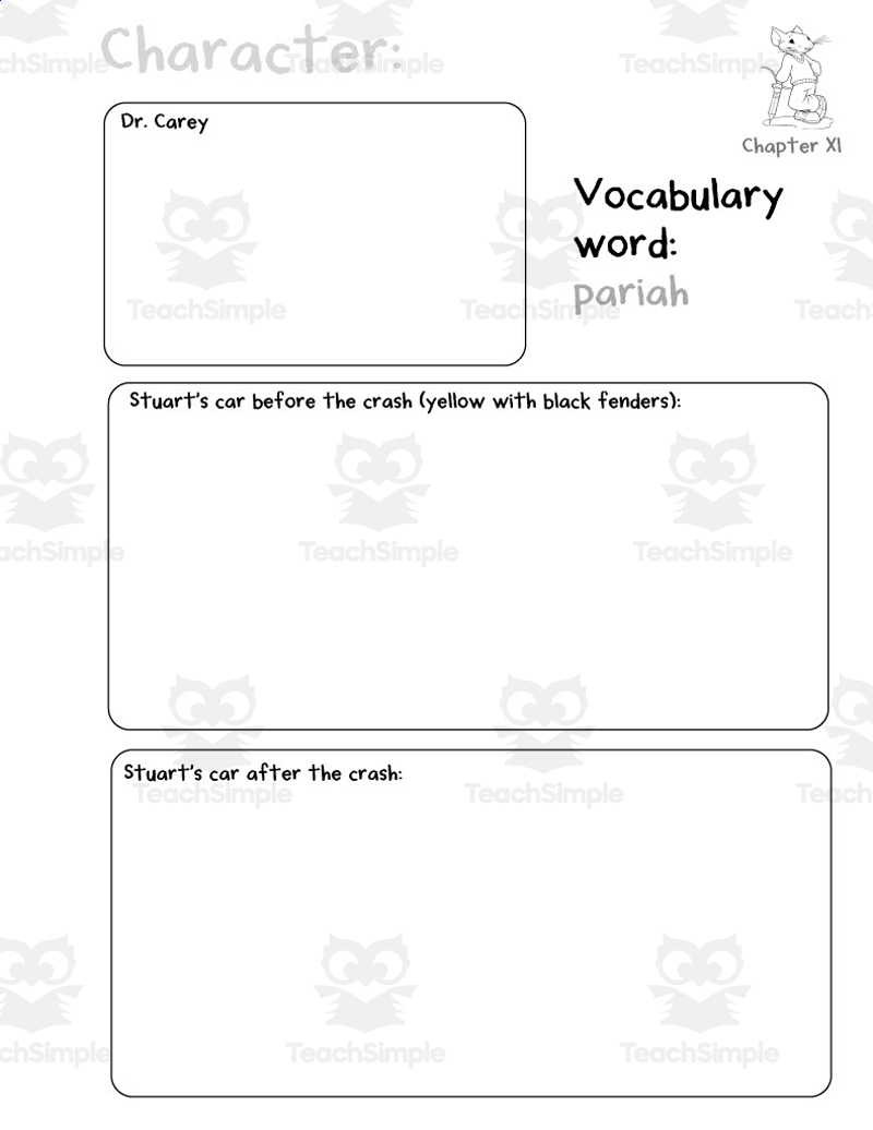 Stuart Little Book Companion By Teach Simple
