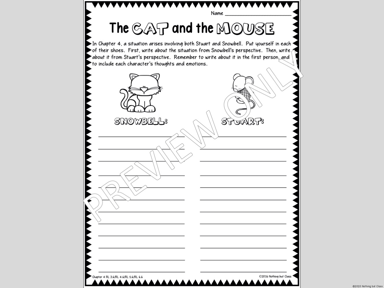 Stuart Little Book Companion By Teach Simple