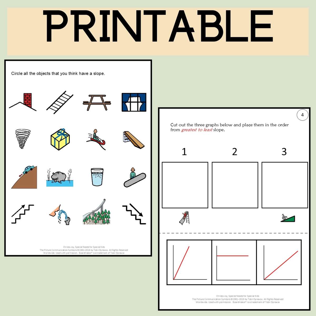 Super Simple Slope Worksheets For High School Special Education Easy Algebra Special Needs For Special Kids Super Simple Slope Worksheets For High School Special Education Easy Algebra Special Needs For Special Kids