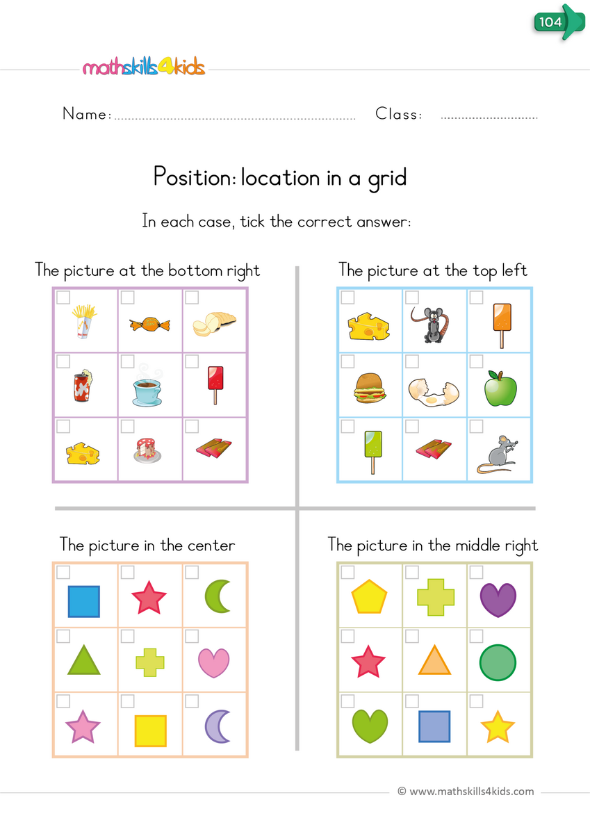 Teaching Positional Words To Kinders Worksheets And Activities Class 1 Grammar Worksheet Prepositions Words PlanetSpark