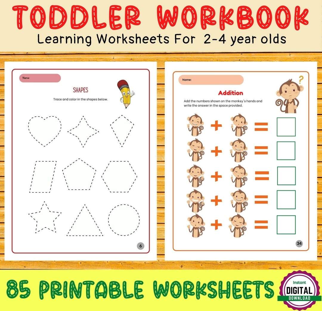 Printable Toddler Activities For 1 2 Year Olds