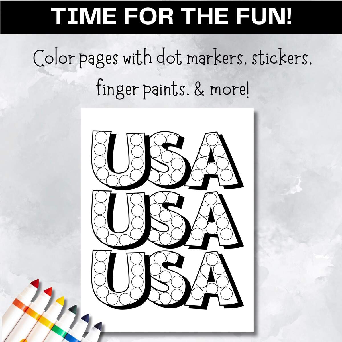 Veterans Day Dot Marker Do A Dot Printable Veterans Day Coloring Pages Thank You Veterans Craft Kids Toddler Activity Homeschool Preschool Etsy Israel