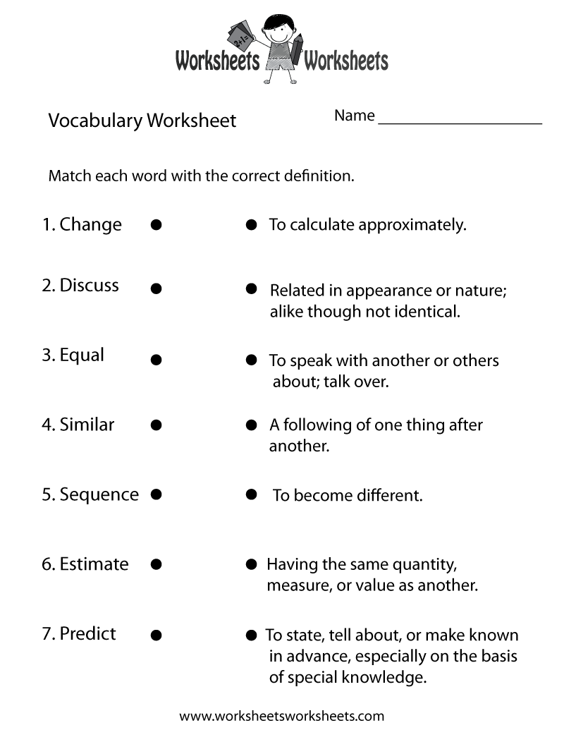 Vocabulary Building Worksheet Worksheets Worksheets Worksheets Library Vocabulary Building Worksheet Worksheets Worksheets Worksheets Library