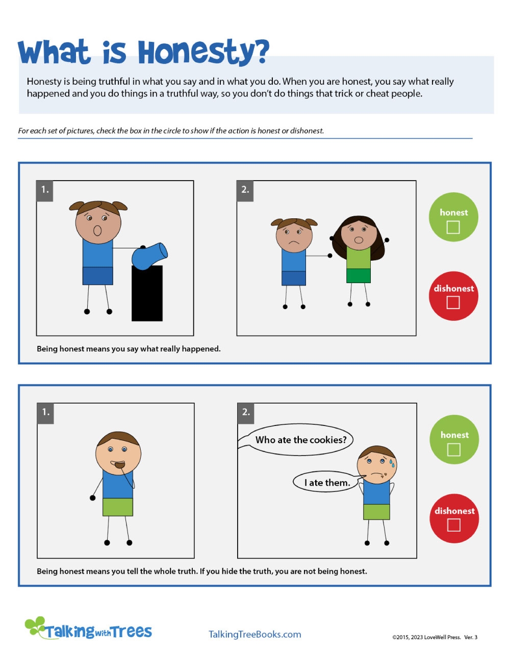 What Is Honesty Kindergarten Worksheets What Is Honesty Kindergarten Worksheets