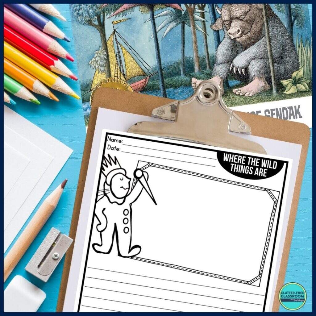 Where The Wild Things Are Activities And Lesson Plans For 2026 Teaching With Jodi Durgin And Company